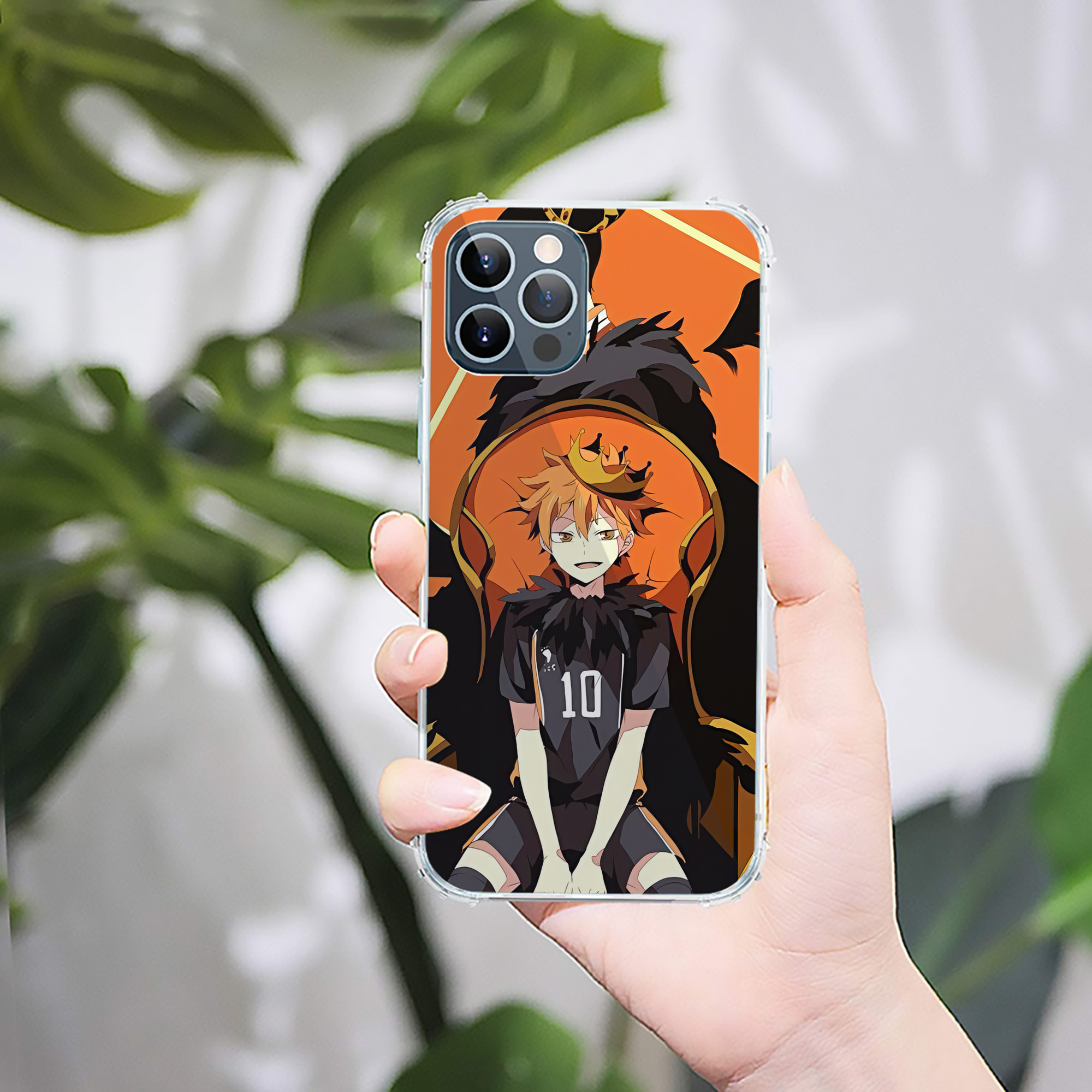 （画像用） ハイキュー!! Haikyu!! 【iPhone 12シリーズ対応】透明スマホケース（クリアソフトケース）
